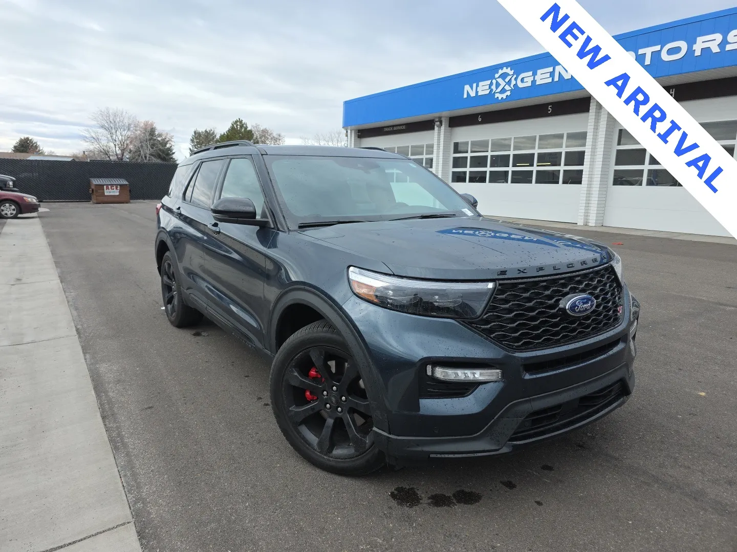 Blue 2023 Ford Explorer ST for sale in Orem, UT