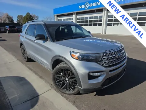 Silver 2021 Ford Explorer Limited for sale in Orem, UT