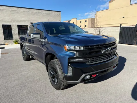 Blue 2021 Chevrolet Silverado 1500 LT Trail Boss for sale in Orem, UT
