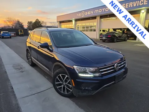 Blue 2021 Volkswagen Tiguan 2.0T SE for sale in Orem, UT