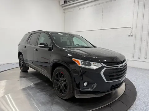 Black 2021 Chevrolet Traverse Premier for sale in Lindon, UT