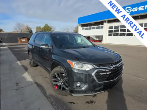 Black 2021 Chevrolet Traverse Premier for sale in Orem, UT