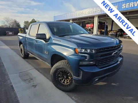 Blue 2021 Chevrolet Silverado 1500 RST for sale in Orem, UT