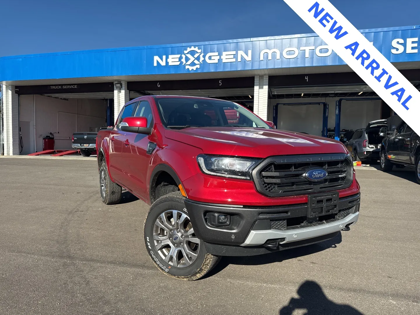 Red 2020 Ford Ranger Lariat for sale in Orem, UT