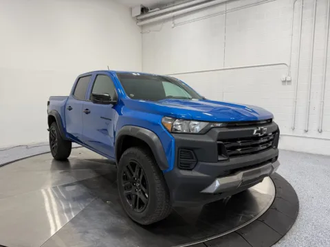 Blue 2024 Chevrolet Colorado Trail Boss for sale in Orem, UT