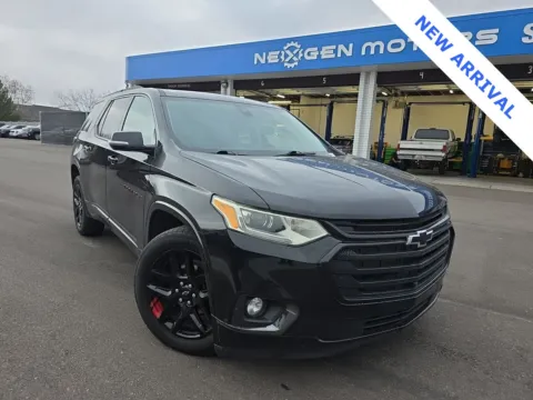 Black 2020 Chevrolet Traverse Premier for sale in Orem, UT
