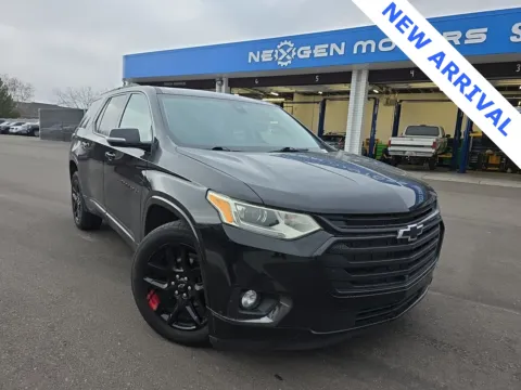 Black 2020 Chevrolet Traverse Premier for sale in Orem, UT