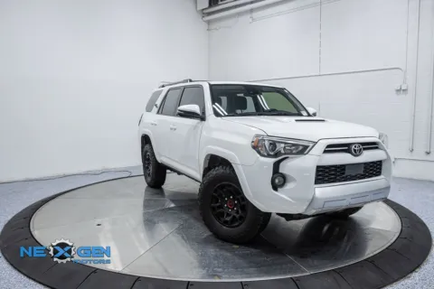 White 2023 Toyota 4Runner TRD Off-Road Premium for sale in Lindon, UT