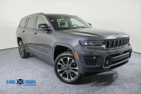 Gray 2021 Jeep Grand Cherokee L Overland for sale in Lindon, UT