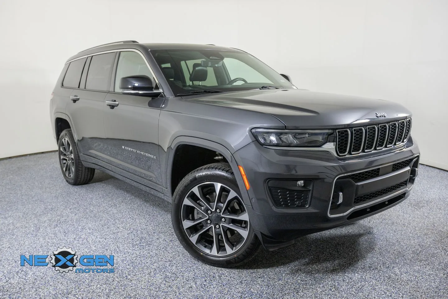 Gray 2021 Jeep Grand Cherokee L Overland for sale in Lindon, UT