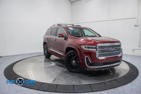 Red 2020 GMC Acadia Denali for sale in Orem, UT
