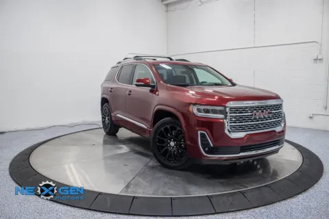 Red 2020 GMC Acadia Denali for sale in Orem, UT