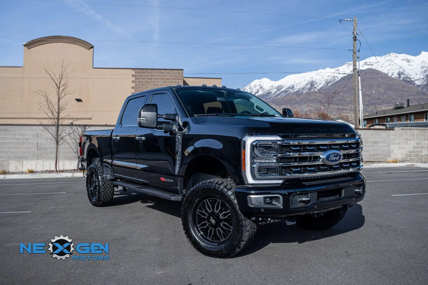 Black 2023 Ford F-350SD Limited for sale in Lindon, UT
