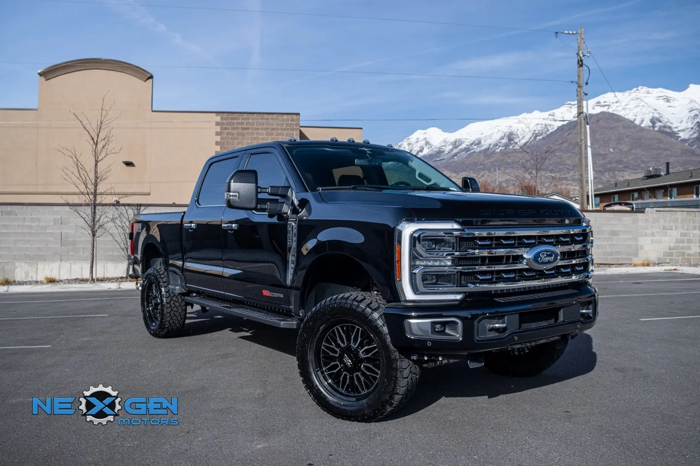Black 2023 Ford F-350SD Limited for sale in Orem, UT