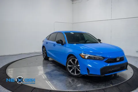 Blue 2025 Honda Civic Hybrid Sport Touring for sale in Orem, UT