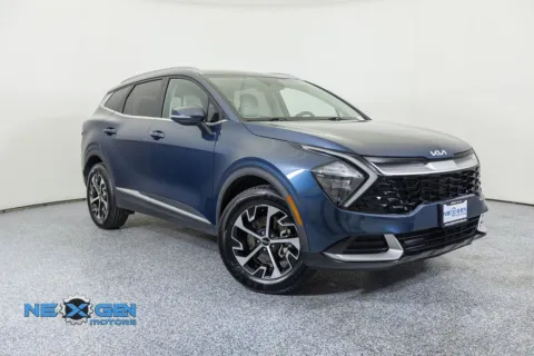 Blue 2023 Kia Sportage Hybrid EX for sale in Lindon, UT