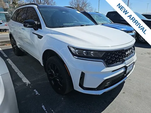 White 2022 Kia Sorento SX for sale in Lindon, UT