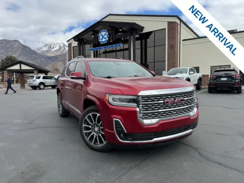 Red 2020 GMC Acadia Denali for sale in Lindon, UT