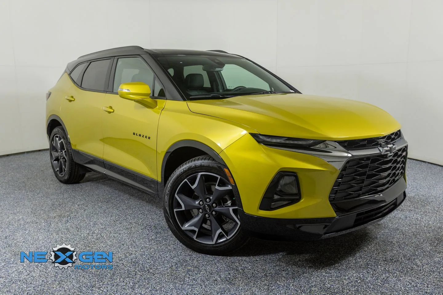 Yellow 2022 Chevrolet Blazer RS for sale in Lindon, UT