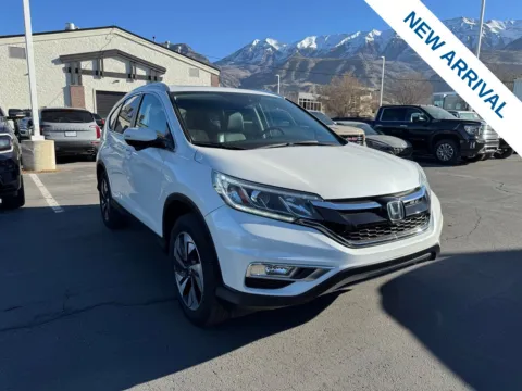White 2016 Honda CR-V Touring for sale in Lindon, UT