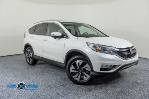 White 2016 Honda CR-V Touring for sale in Lindon, UT