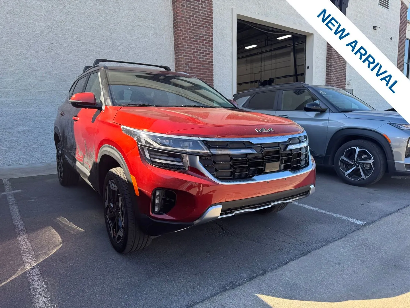 Orange 2025 Kia Seltos SX for sale in Lindon, UT