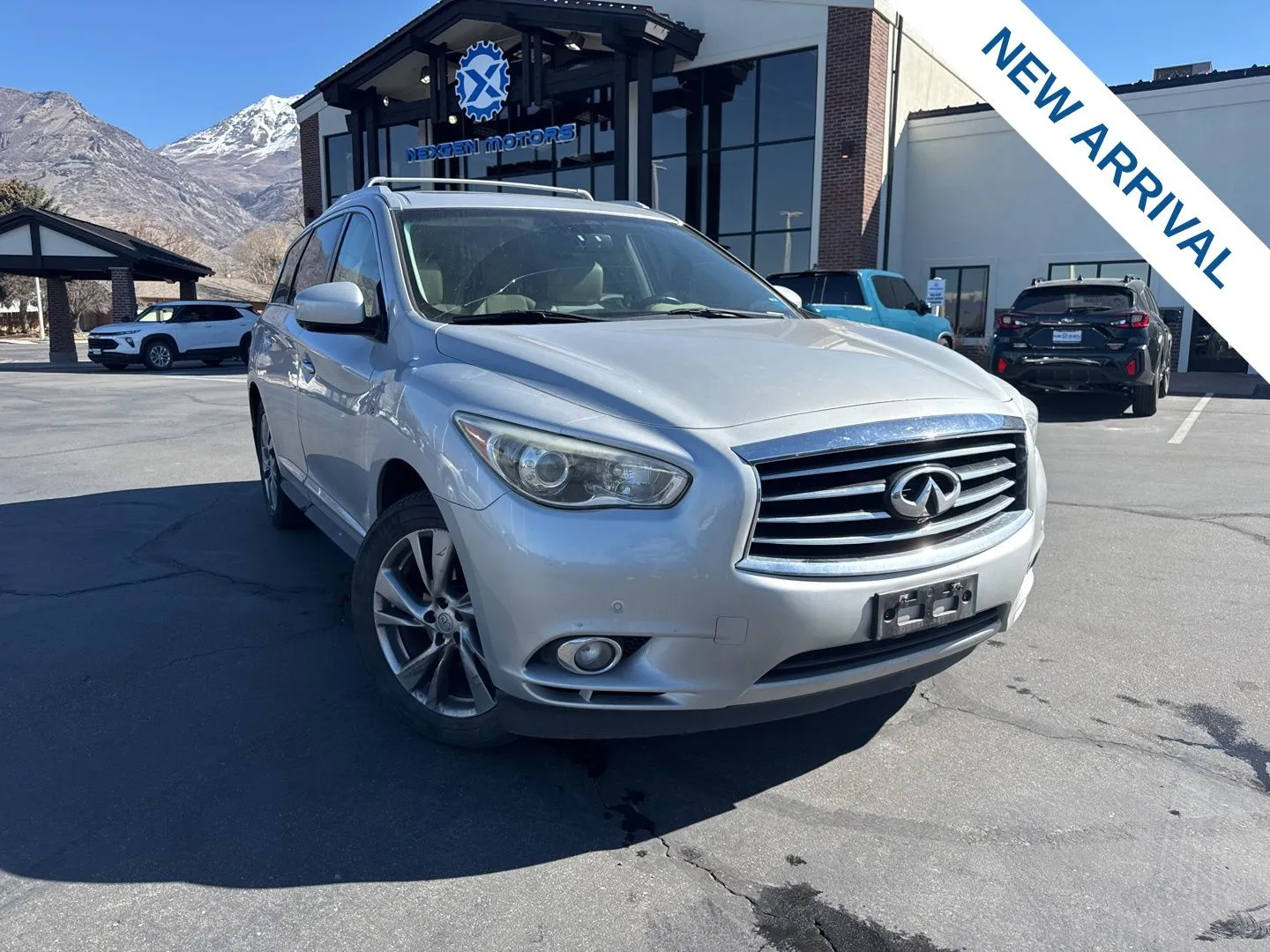 Silver 2015 INFINITI QX60 for sale in Lindon, UT