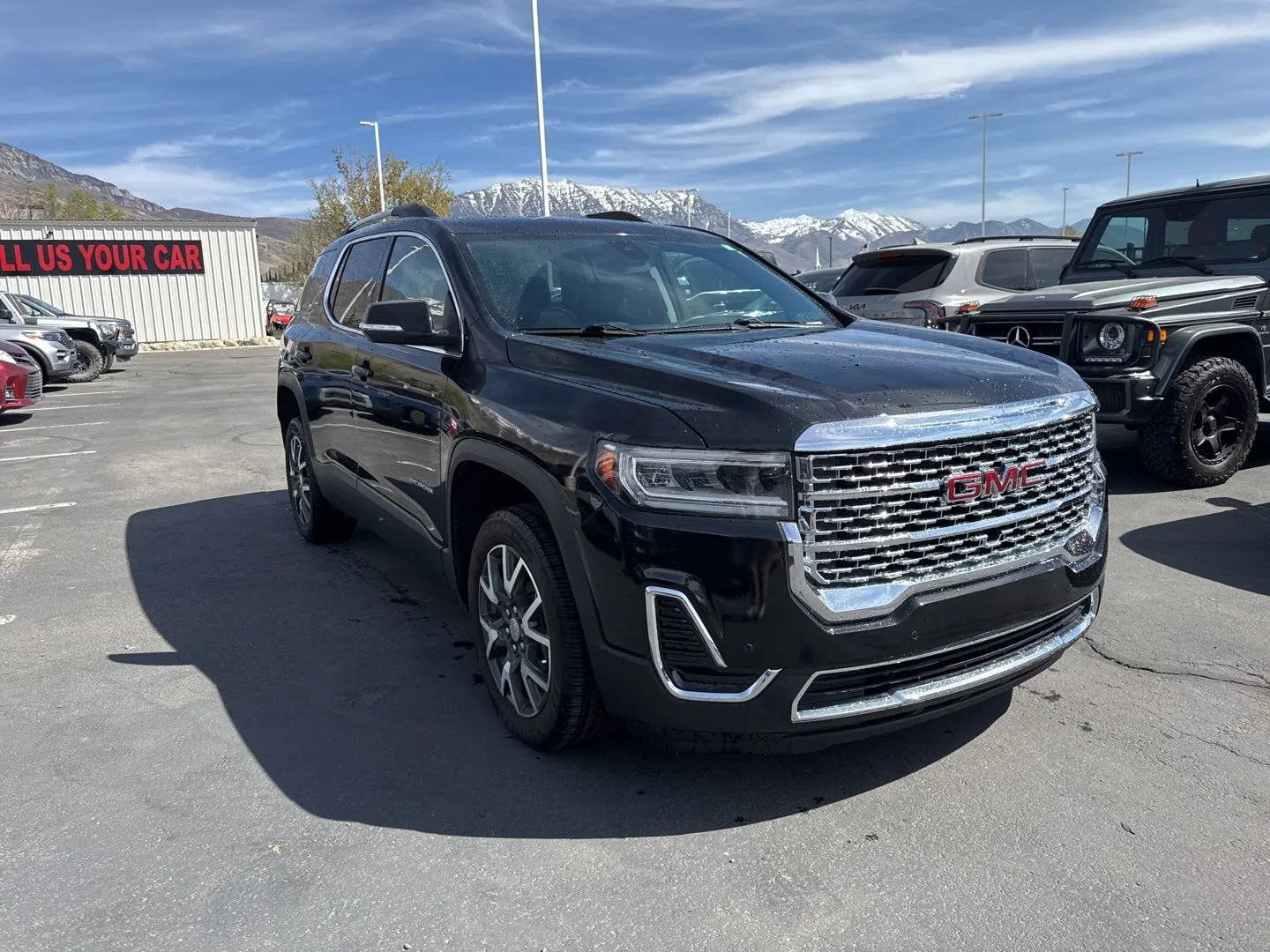 Black 2021 GMC Acadia SLE for sale in Lindon, UT