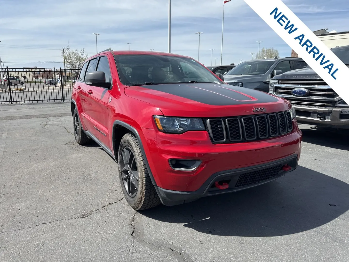 Red 2019 Jeep Grand Cherokee Trailhawk for sale in Lindon, UT