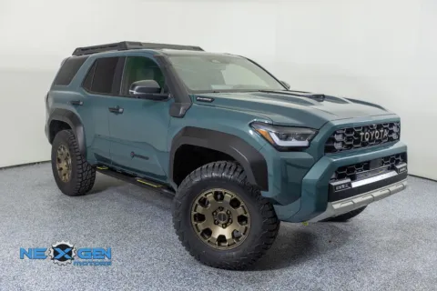 Black 2025 Toyota 4Runner i-FORCE MAX Hybrid Trailhunter for sale in Lindon, UT