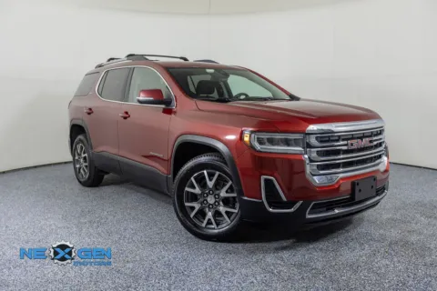 Red 2021 GMC Acadia SLE for sale in Lindon, UT