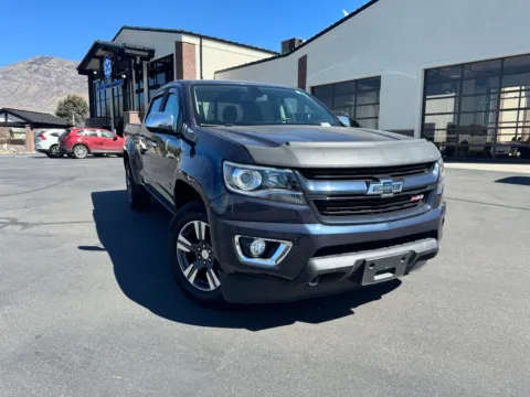 Blue 2018 Chevrolet Colorado Z71 for sale in Lindon, UT