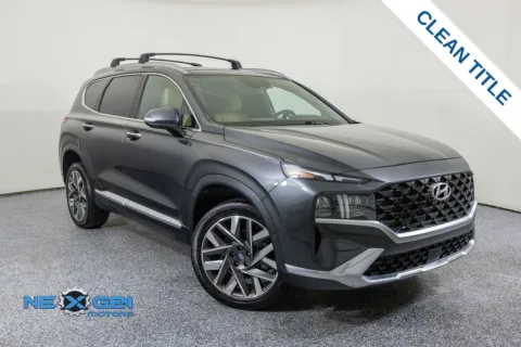 Gray 2023 Hyundai Santa Fe Calligraphy for sale in Lindon, UT