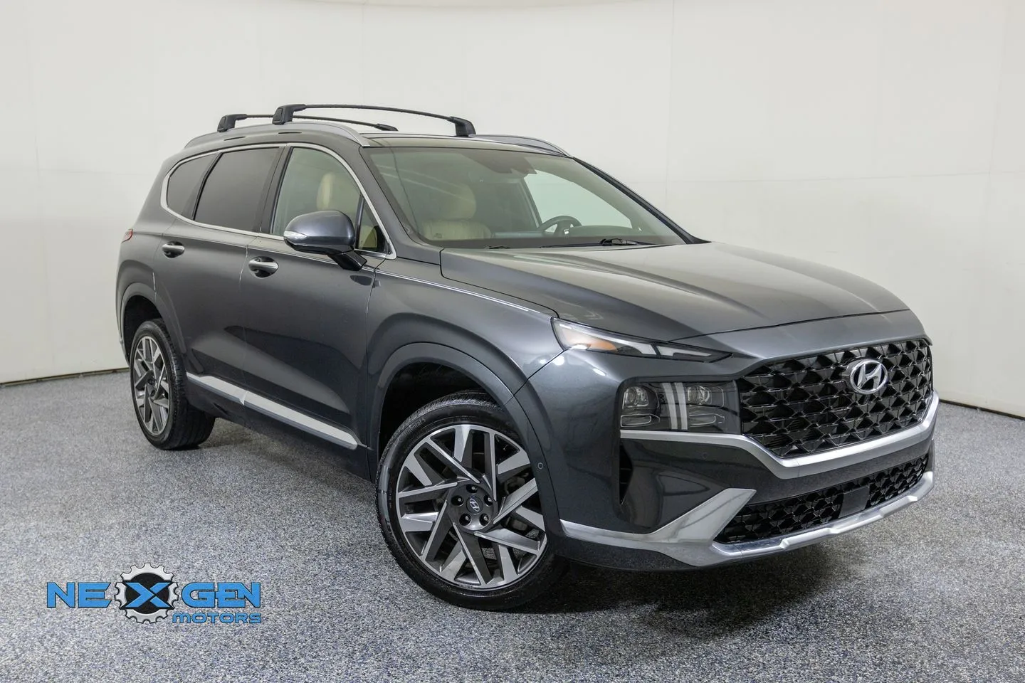 Gray 2023 Hyundai Santa Fe Calligraphy for sale in Lindon, UT