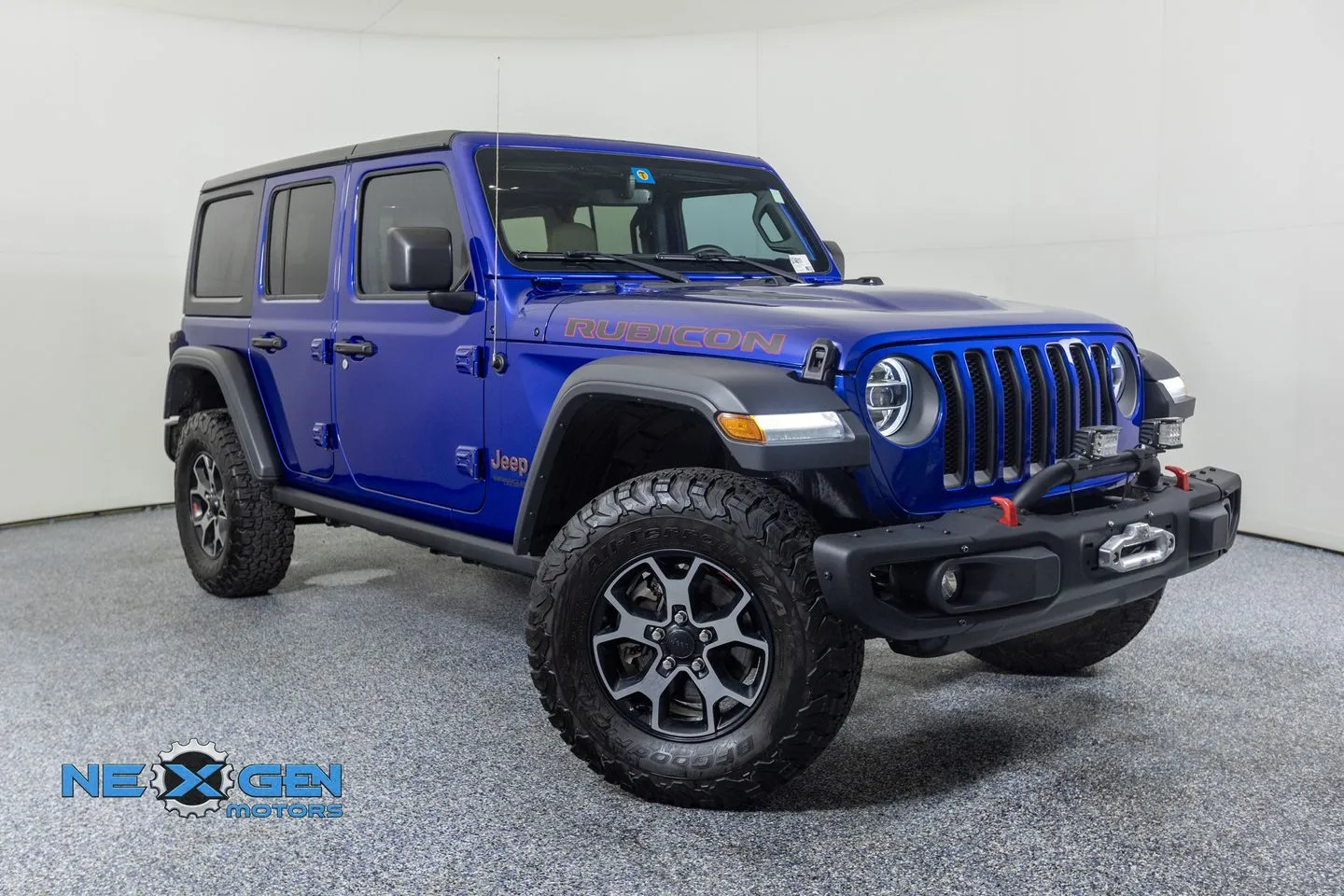 Blue 2019 Jeep Wrangler Unlimited Rubicon for sale in Lindon, UT