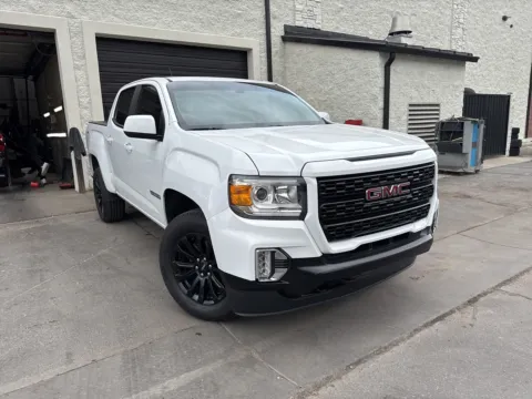 White 2022 GMC Canyon Elevation for sale in Lindon, UT