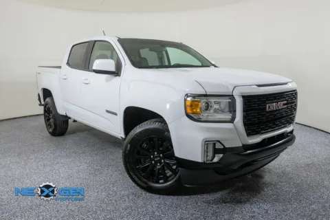 White 2022 GMC Canyon Elevation for sale in Lindon, UT