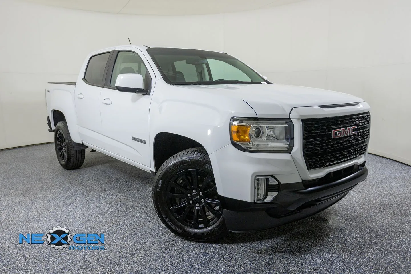 White 2022 GMC Canyon Elevation for sale in Lindon, UT