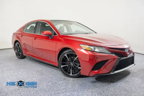 Red 2019 Toyota Camry XSE V6 for sale in Lindon, UT