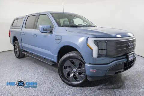 Gray 2023 Ford F-150 Lightning Lariat for sale in Lindon, UT