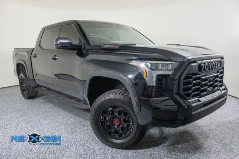 Black 2023 Toyota Tundra Hybrid TRD Pro for sale in Lindon, UT