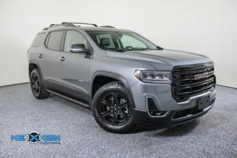 Silver 2021 GMC Acadia AT4 for sale in Lindon, UT