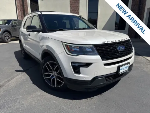 White 2018 Ford Explorer Sport for sale in Lindon, UT