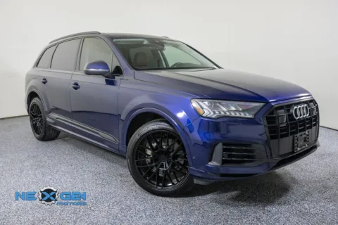 Blue 2023 Audi Q7 55 Premium Plus for sale in Lindon, UT