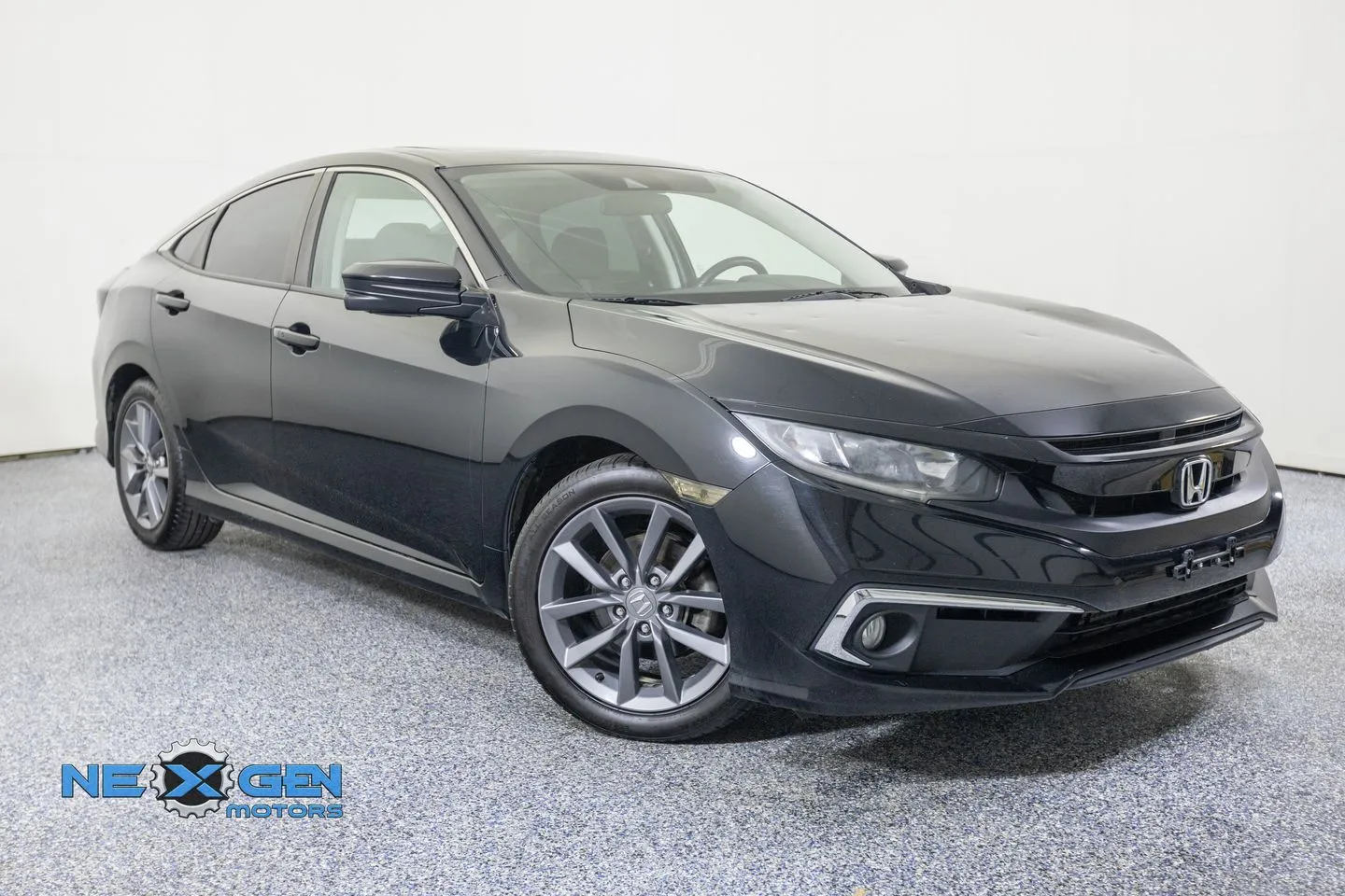 Black 2019 Honda Civic EX for sale in Lindon, UT