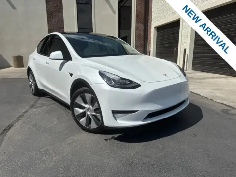 White 2022 Tesla Model Y Long Range for sale in Lindon, UT