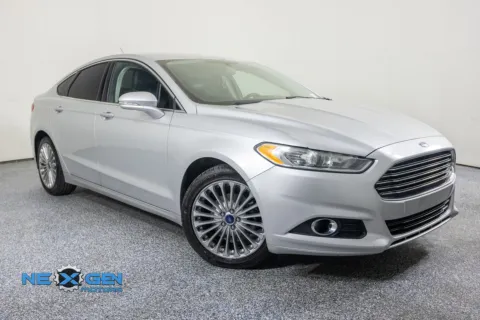 Silver 2016 Ford Fusion Titanium for sale in Lindon, UT