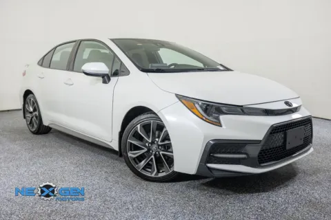 White 2021 Toyota Corolla SE for sale in Lindon, UT
