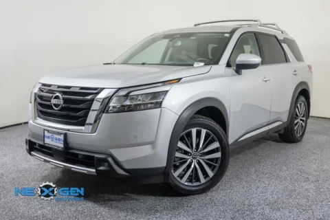 Another view of 2022 Nissan Pathfinder Platinum for sale in Lindon, UT at NeXgen Motors