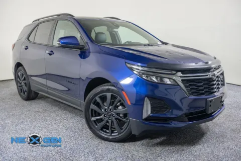 Blue 2022 Chevrolet Equinox RS for sale in Lindon, UT